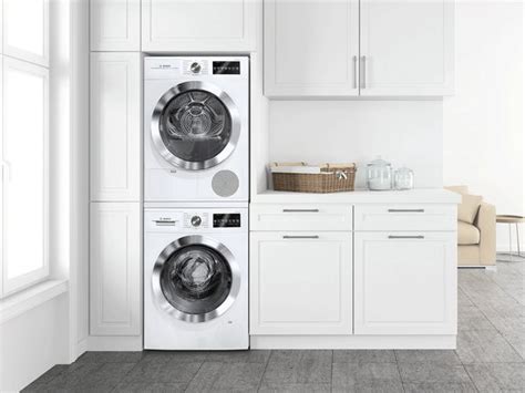 How To Install a Stackable Washer & Dryer | Bosch Home