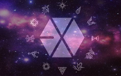 EXO Logo Wallpaper - WallpaperSafari