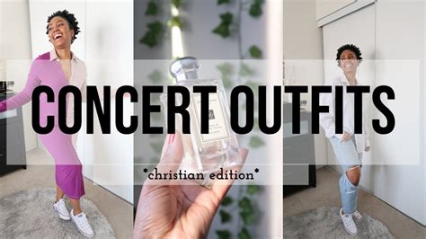 CONCERT OUTFIT IDEAS // CHRISTIAN EDITION - YouTube