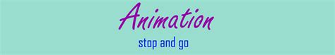 Animation 3: Stop and go on Behance