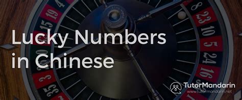 Chinese Lucky Numbers - TutorMandarin: Online Mandarin Tutor