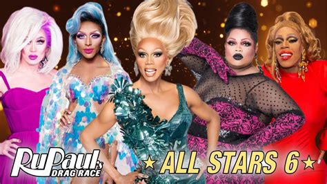 RuPaul's Drag Race All Stars 6 Official Cast & Judges RuVealed! - YouTube