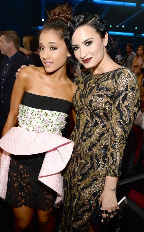 Inside Demi Lovato and Ariana Grande's Super Supportive Friendship - E ...