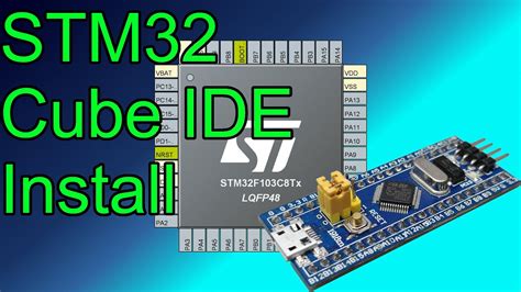 Cube IDE Install 🟣 STM32 Programming with STM32F103C8T6 (Blue Pill) C++ ...