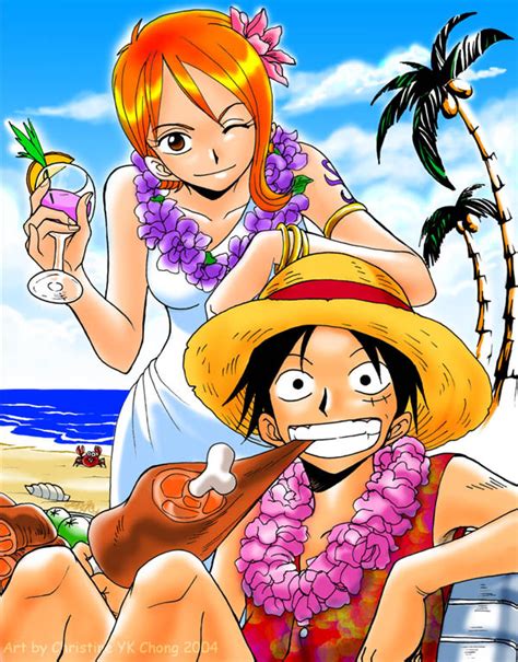 Nami x Luffy - Monkey D. Luffy Photo (25917243) - Fanpop