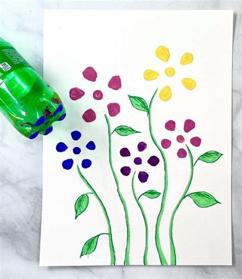 simple flower painting tutorial - Stepanie Butcher