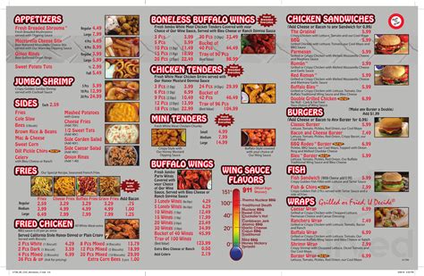 Cluck U Chicken Aberdeen NJ menu in Aberdeen Township, New Jersey, USA