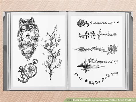 15 Ways to Create an Impressive Tattoo Artist Portfolio - wikiHow