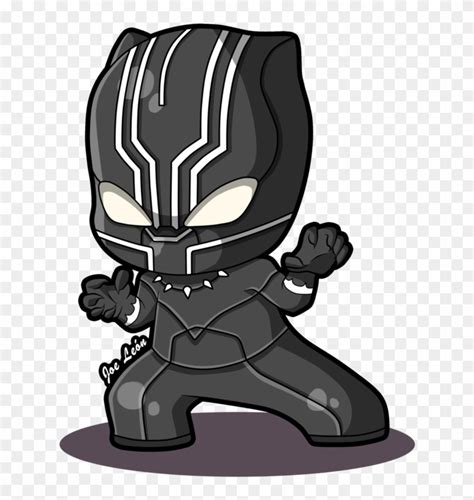 Black Panther By Joeleon On Deviantart - Black Panther Drawing Chibi ...