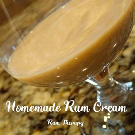 Homemade Rum Cream | Rum Therapy