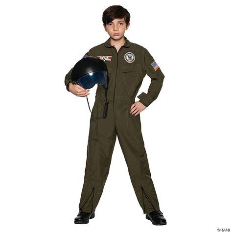 Kids Navy Top Gun Pilot Costume | Halloween Express