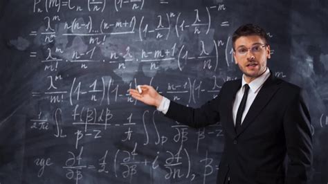 Male Teacher Explaining Math Equation - Stock Video | Motion Array