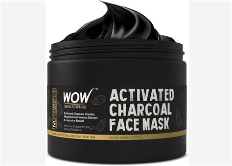 WOW Activated Charcoal Face Mask – 200 ml