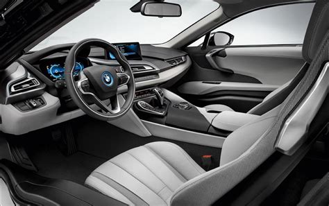 Official photos of BMW i8 leaked and the interior is, well, busy ...