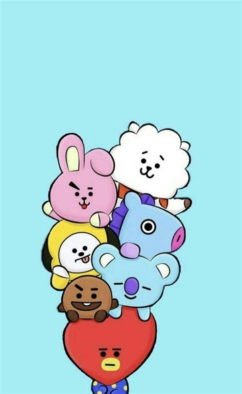 BT21 Characters Wallpapers - Top Free BT21 Characters Backgrounds ...