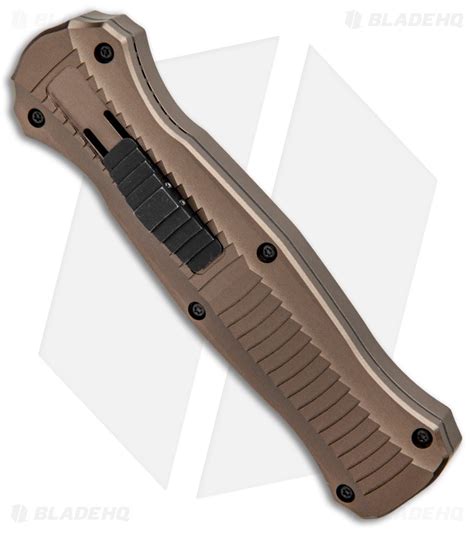 Benchmade Infidel OTF Automatic Knife | Burnt Bronze + Black DLC