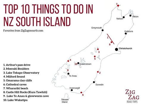 25 BEST things to do in South Island (New Zealand) | Nz south island ...