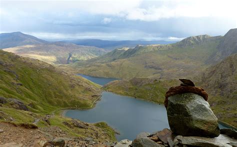 The wonderful View from the top of Snowdon, Wales named the best view ...