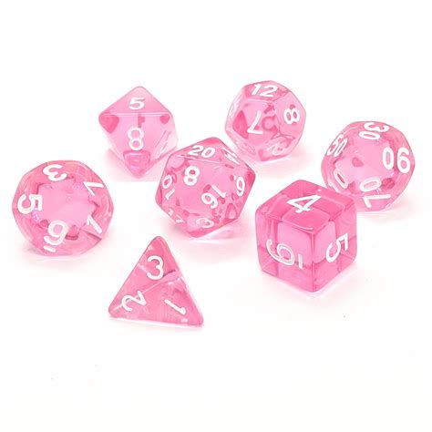 FREE Today: Infinity Gems Pink Dice Set – Dice Legend™️