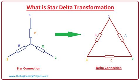 What is Star Delta Transformation - The Engineering Projects