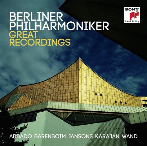 Berliner Philharmoniker - Great Recordings (Box Set) (CD) - Magazin de ...