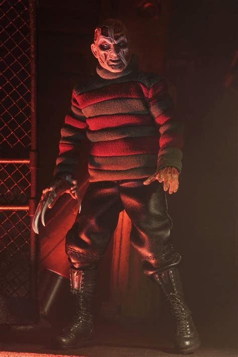 New Nightmare Freddy Krueger 8-Inch Clothed Figure by NECA - The Toyark ...