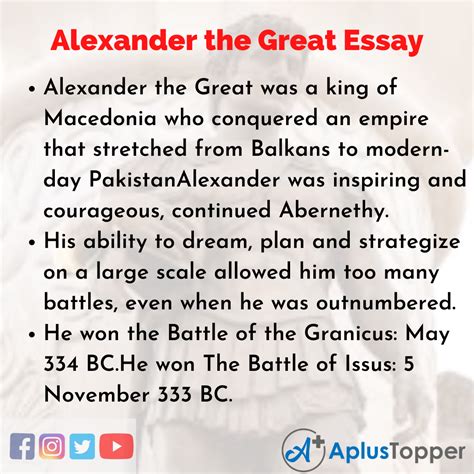 Alexander the Great Essay | Essay on Alexander the Great for Students ...