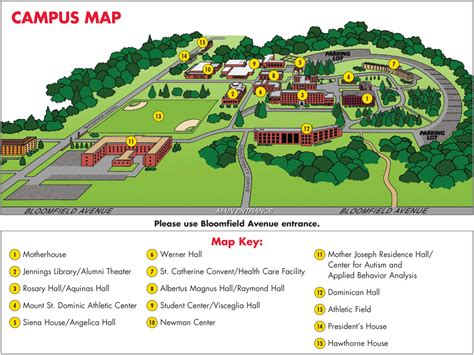 Campus Map – Caldwell University