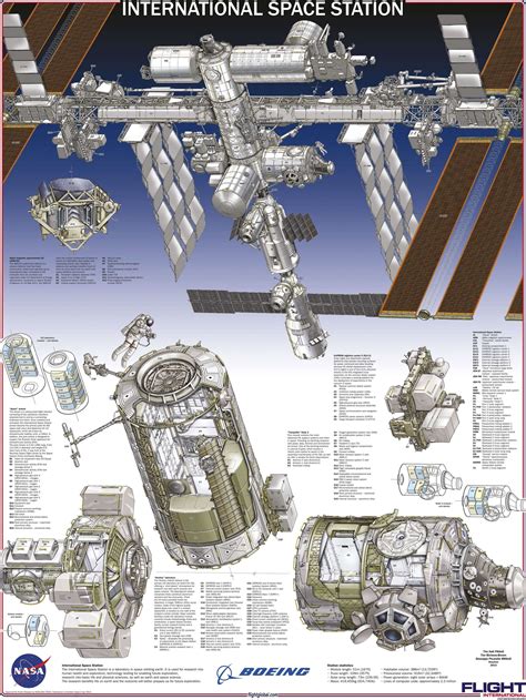 International Space Station cutaway | International space station ...