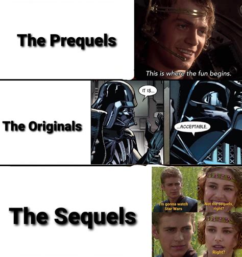 Watching Star Wars be like: | /r/PrequelMemes | Prequel Memes | Know ...