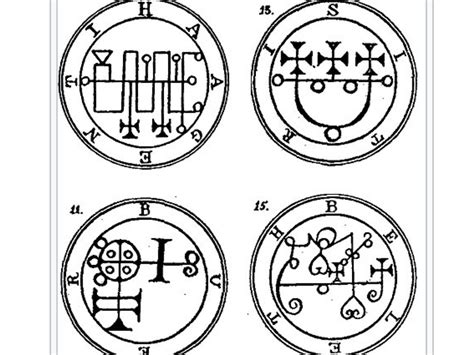 Ancient Demonic Sigils