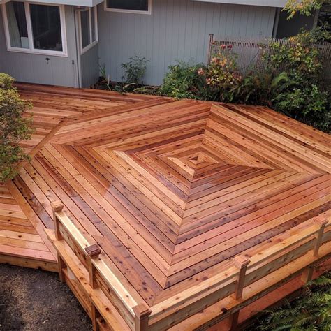 Western Red Cedar Decking - Real Cedar | Red cedar deck, Western red ...