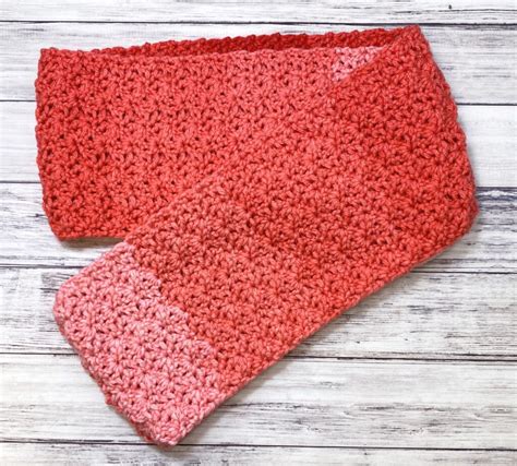 Easy Shell Stitch Scarf (Free Crochet Pattern) - love. life. yarn.