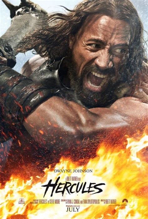 First Hercules Poster Featuring The Rock Released