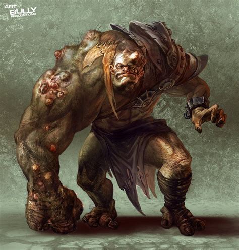 Ogre Concept by jubjubjedi on deviantART | Fantasy creatures art ...