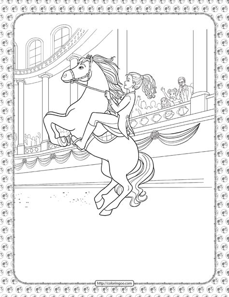 Barbie Princess Adventure Coloring Pages Clowncoloringpages | The Best ...