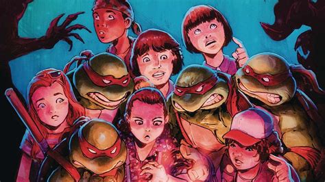 TMNT Are Heading Into The Upside Down With Stranger Things Crossover