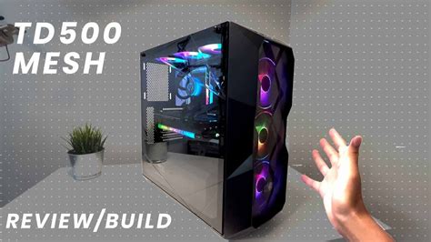 Cooler Master TD500 Mesh - Airflow King? || Review Build - YouTube