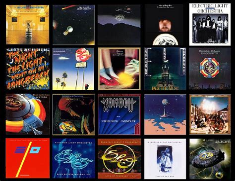 ELO Albums by TeeStall on DeviantArt