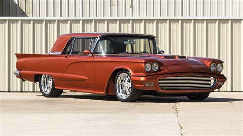 1960, Cars, Classic, Ford, Thunderbird, Tangerine Wallpapers HD ...