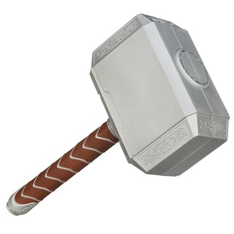 Marvel Thor Battle Hammer Role Play Toy, Weapon Accessory Inspired by ...