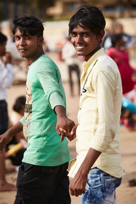 Vincent Dolman's photos of Indian men holding hands — Quartz India