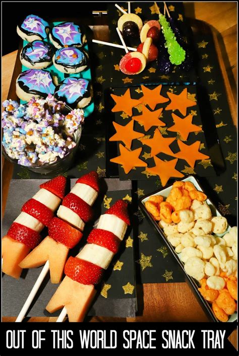 Out of This World Space Snack Tray - For the Love of Food