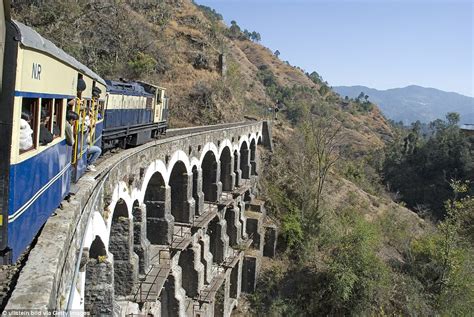 Kangra Valley Railway through the Himalayas costs just 41p | Daily Mail ...