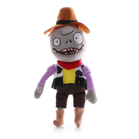 Plants Vs Zombies Plush Toys - New Cowboy Zombie 30cm/12Inch