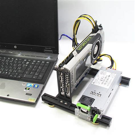 Laptop External Graphics Card Dock Mini Pcie To Pciex16 Riser Card Set ...