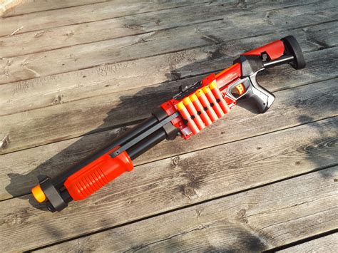 Nerf Mega Magnus 3D printed shotgun conversion : r/Nerf