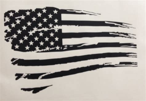 American Flag Drawing Black And White at GetDrawings | Free download