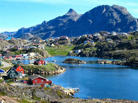 This is Nuuk, Greenland during the summer. | Greenland travel, Nuuk ...