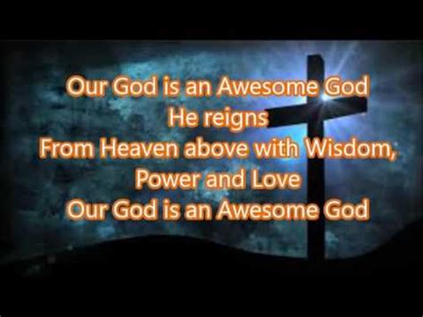 Hillsong United - Awesome God (Lyrics) - YouTube